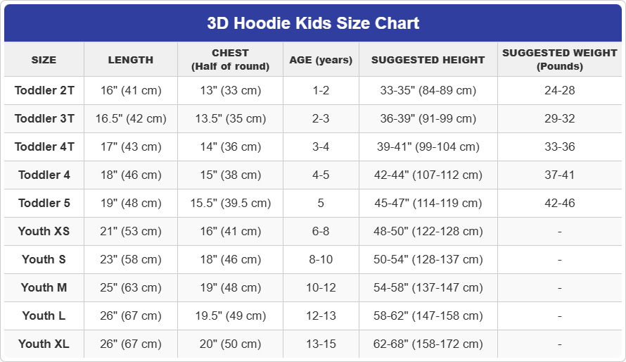 3d hoodie kids table (1) 3d hoodie kids table (1)