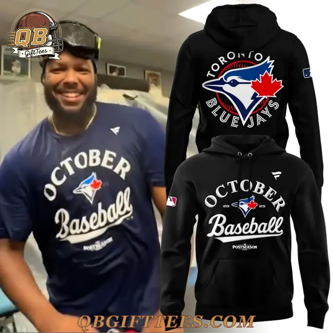 Toronto Blue Jays October Baseball Postseason 2025 Limited Edition Hoodie Toronto Blue Jays October Baseball Postseason 2025 Limited Edition Hoodie