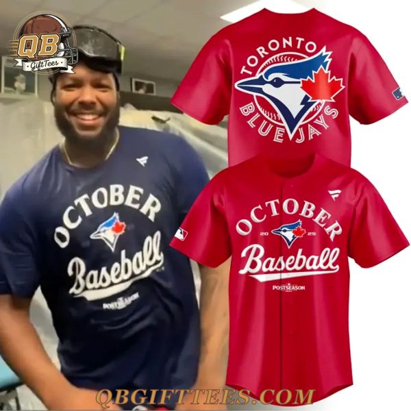 Toronto Blue Jays October Baseball Postseason Edition For Fan Jersey