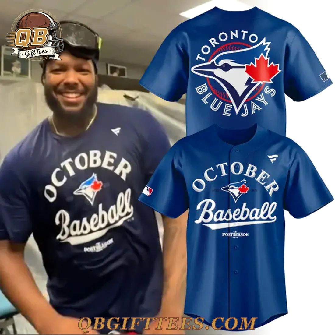 Toronto Blue Jays October Baseball Postseason Jersey 2025 Toronto Blue Jays October Baseball Postseason Jersey 2025