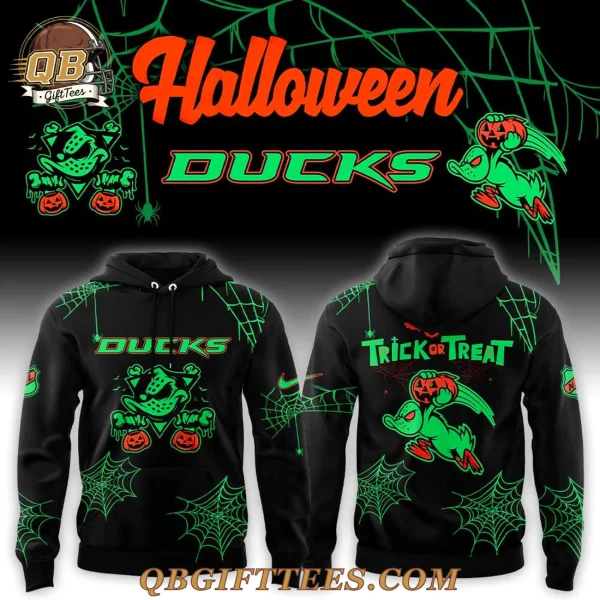 Anaheim Ducks Glow in the Dark Halloween Edition Hoodie
