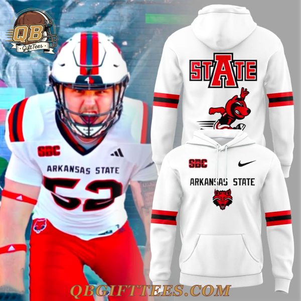 Arkansas State Football New Uniform Launch 2025 Special Edition Hoodie