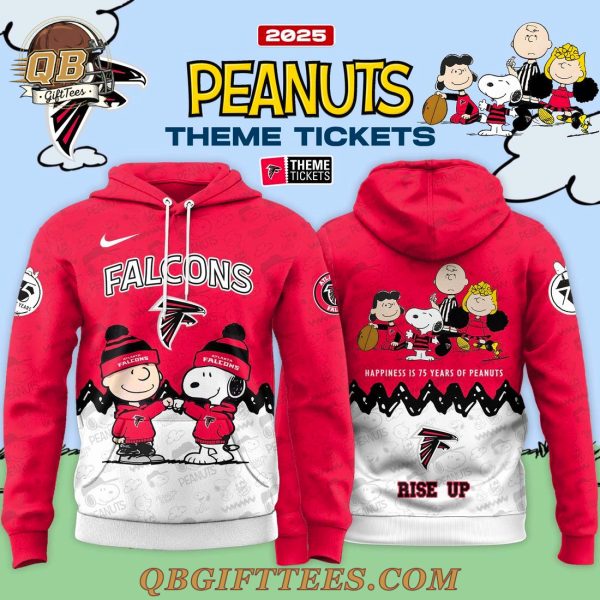 Atlanta Falcons x Peanuts 2025 Special Edition Hoodie