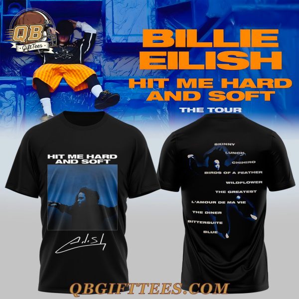 Billie Eilish Hit Me Hard and Soft Tour 2025 Limited Edition T-Shirt