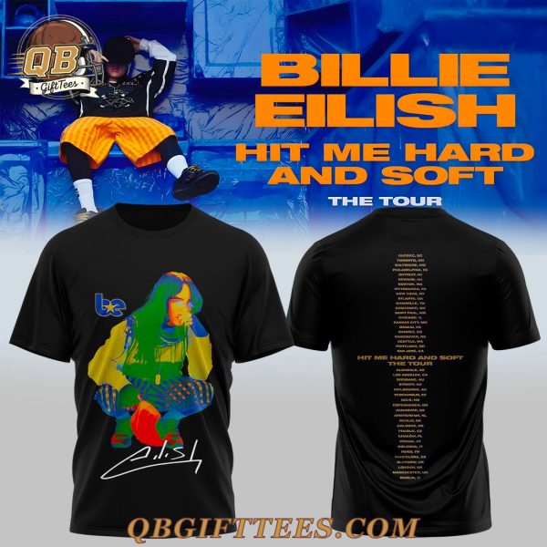 Billie Eilish Hit Me Hard and Soft Tour 2025 T-Shirt