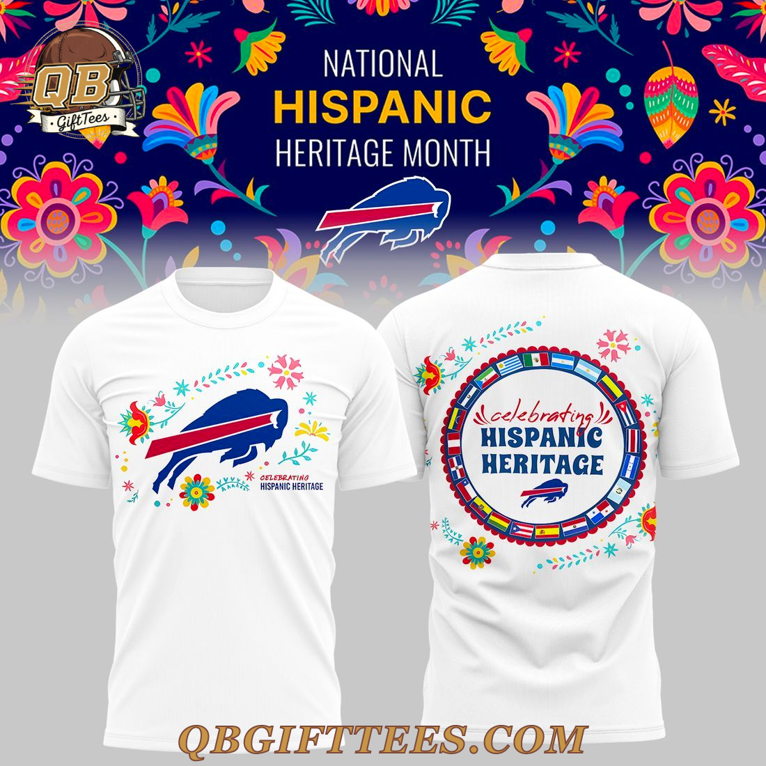 Buffalo Bill x Hispanic Heritage 2025 Edition T-Shirt Buffalo Bill x Hispanic Heritage 2025 Edition T-Shirt