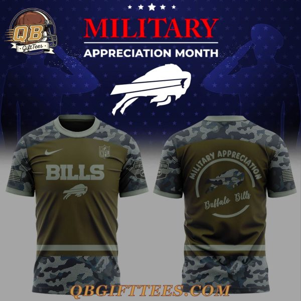 Buffalo Bills Military Appreciation Month 2025 Limited Edition Shirt