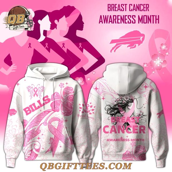 Buffalo Bills x Breast Cancer Awareness Month Limited Edition Hoodie
