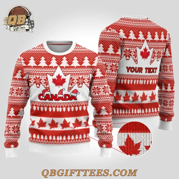 Canada Christmas Ugly Christmas Special Edition Sweater