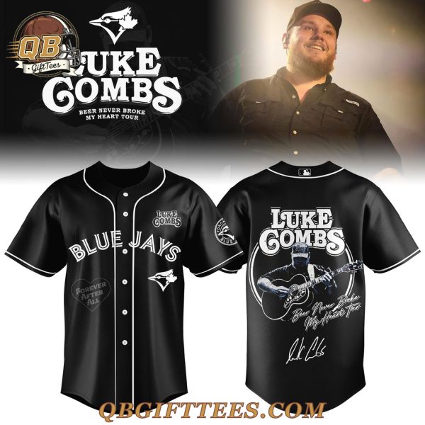 Chicago Cubs x Luke Combs – Beer Never Broke My Heart Tour 2025 Baseball Jersey