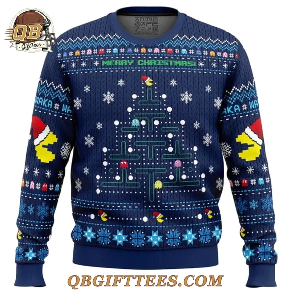 Christmas Tree Pac-Man Christmas Limited Edition Sweater