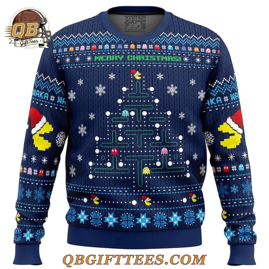 Christmas Tree Pac-Man Christmas Limited Edition Sweater Christmas Tree Pac-Man Christmas Limited Edition Sweater