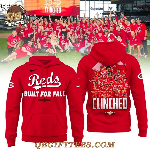Cincinnati Reds October 2025 Postseason Special Edition Hoodie