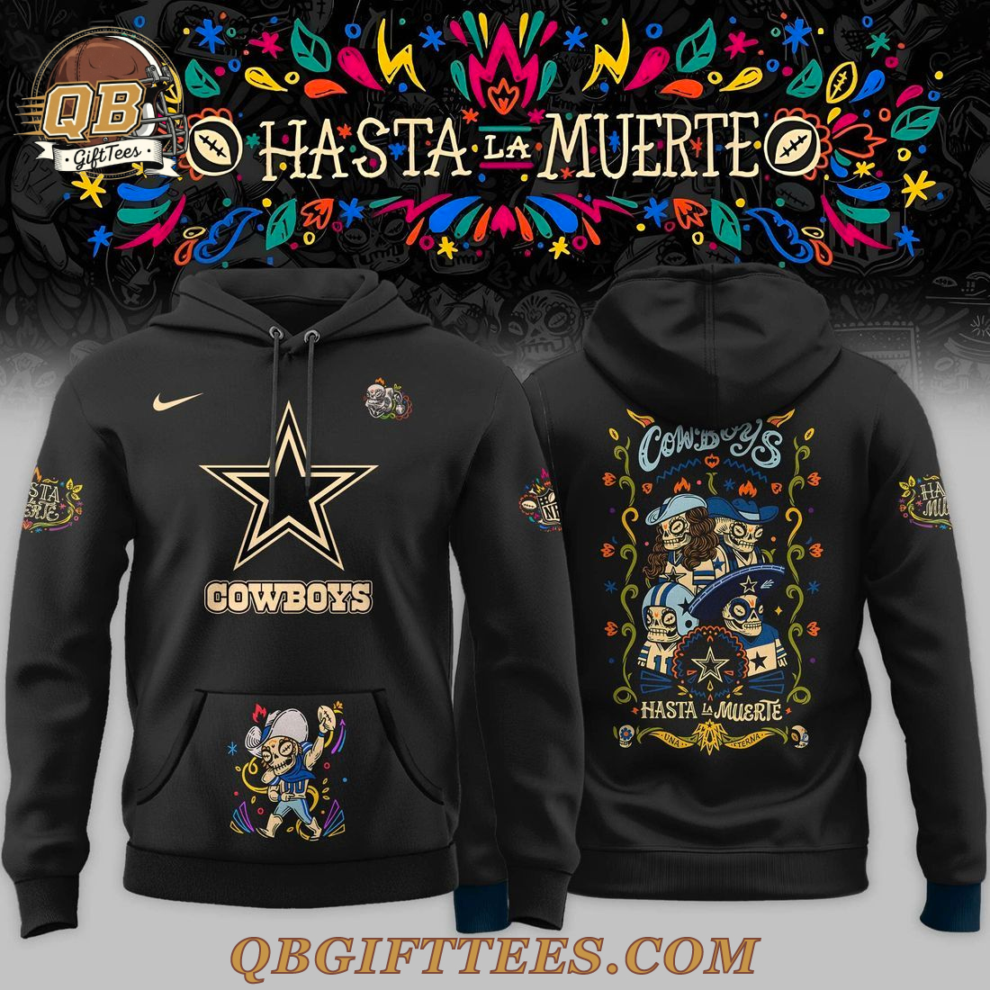 Dallas Cowboys Hasta la Muerte Edition Hoodie Dallas Cowboys Hasta la Muerte Edition Hoodie