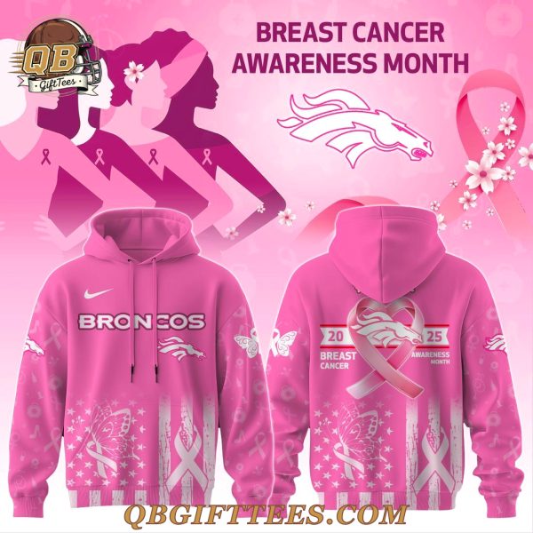 Denver Broncos Breast Cancer Awareness Month 2025 Special Edition Hoodie