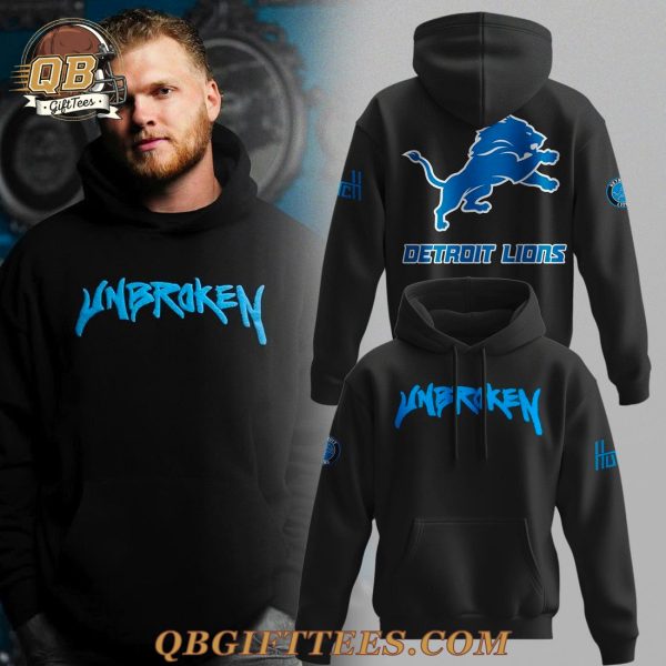 Detroit Lions x House of Hutch Unbroken 2025 Limited Edition Hoodie