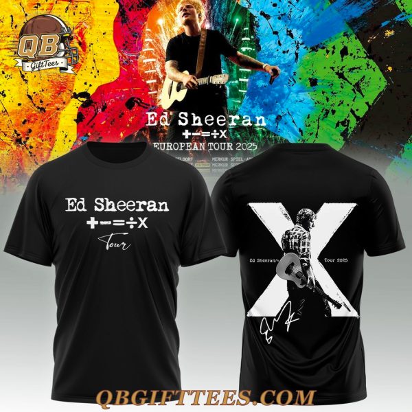Ed Sheeran Tour 2025-2026 Special Edition Shirt
