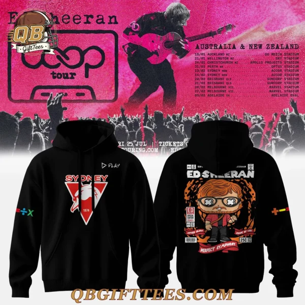 Ed Sheeran x Sydney Swans LOOP TOUR 2026 Edition Hoodie