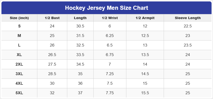 hockey jersey men table (1) hockey jersey men table (1)