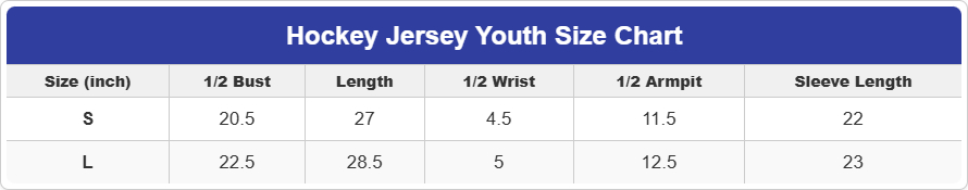 hockey jersey youth table (1) hockey jersey youth table (1)