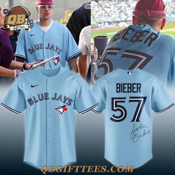 Justin Bieber x Toronto Blue Jays Limited Edition Jersey
