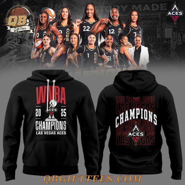 Las Vegas Aces 2025 WNBA Champions Special Edition Hoodie