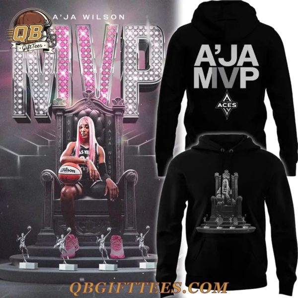 Las Vegas Aces Aja Wilson 2025 WNBA MVP Edition For Fan Hoodie