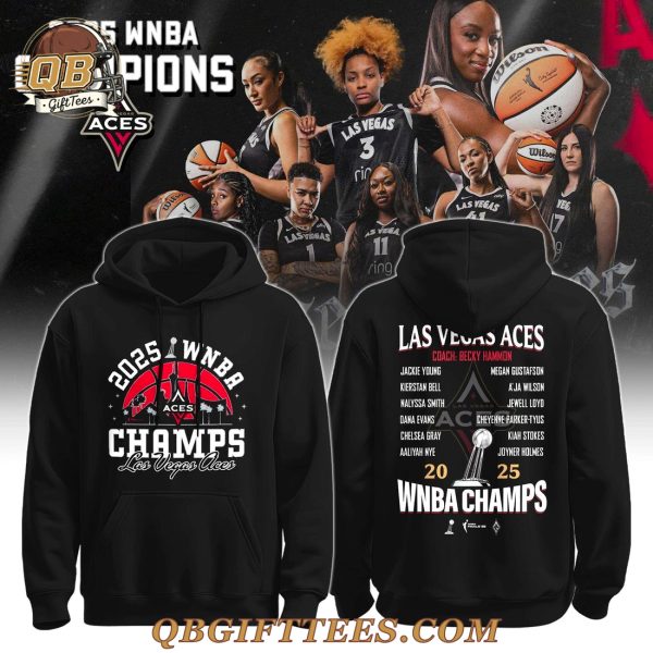 Las Vegas Aces WNBA Champions 2025 Special Edition Hoodie