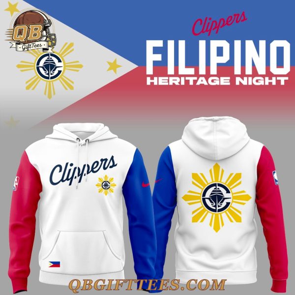 Los Angeles Clippers Filipino Heritage Night Special Edition Hoodie