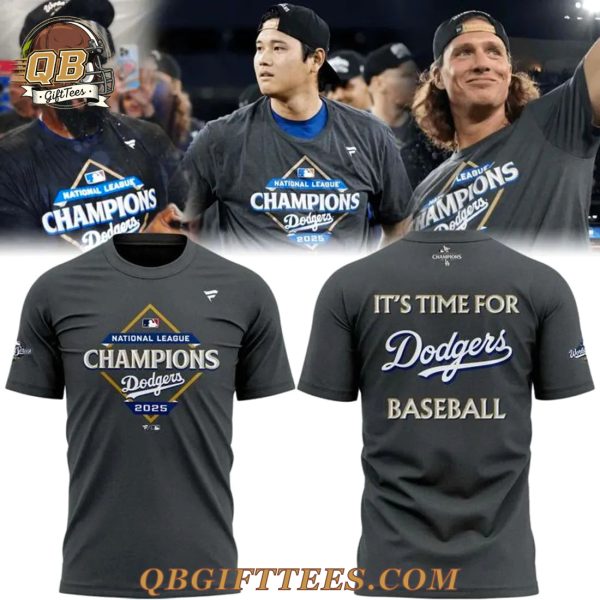 Los Angeles Dodgers 2025 National League Champions Shirt