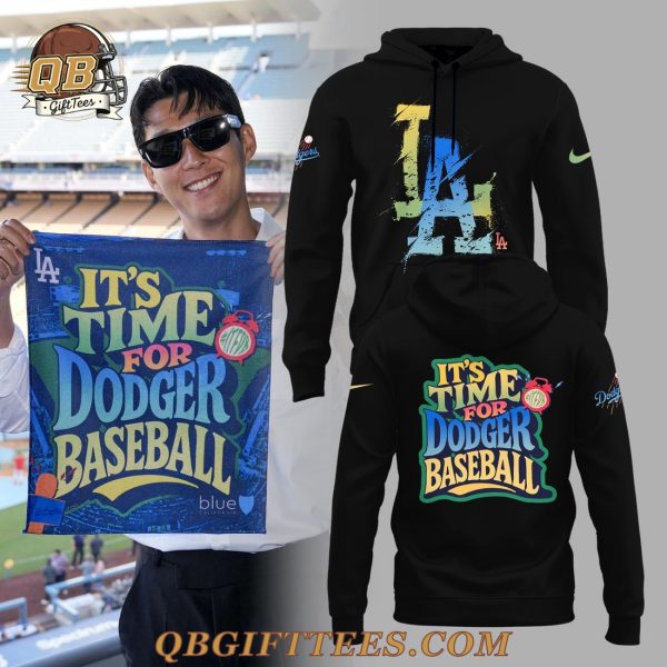 Los Angeles Dodgers It Time For Dodger Baseball Limited Edition Hoodie