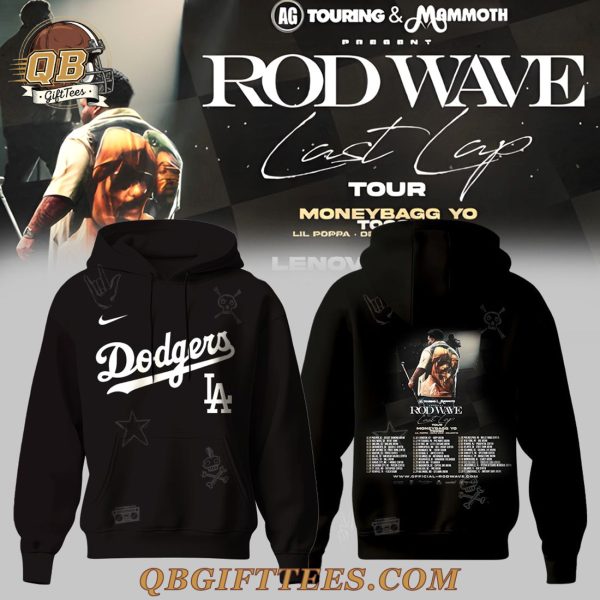 Los Angeles Dodgers x Rod Wave Tour 2025 Limited Edition Hoodie