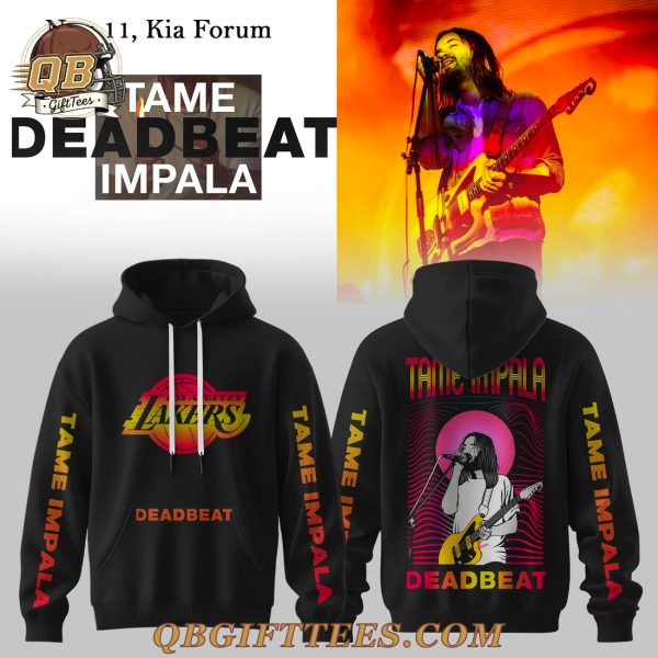 Los Angeles Lakers x TAME IMPALA DEADBEAT Tour 2025 Limited Edition Hoodie