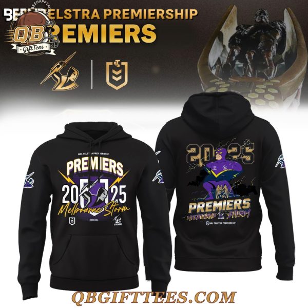 Melbourne Storm 2025 NRL Premiers Special Edition Hoodie