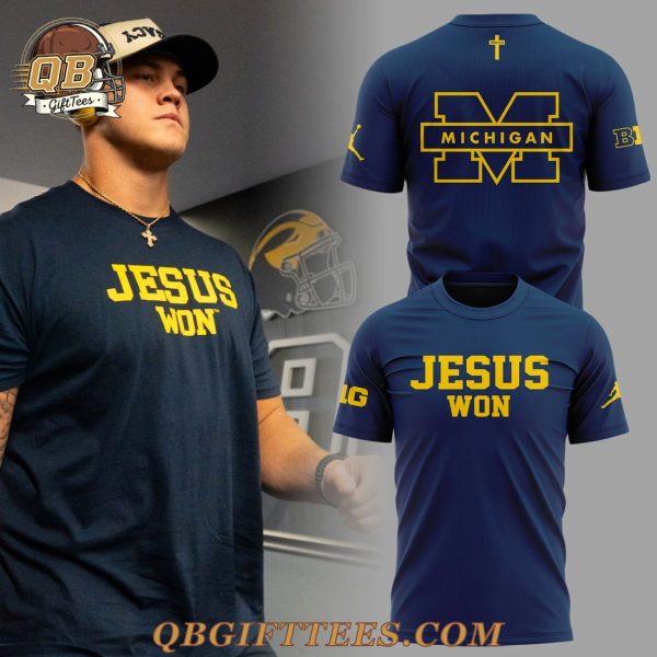 Michigan Wolverines – Jesus Won Limited Edition Shirt