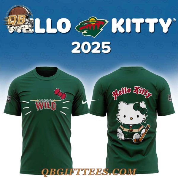 Minnesota Wild x Hello Kitty Special Edition Shirt