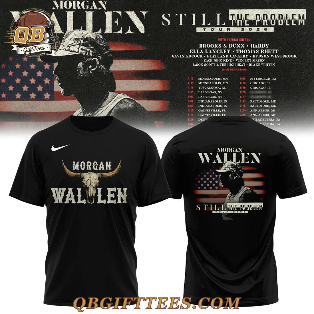 Morgan Wallen Still The Problem Tour 2026 Special Edition Shirt Morgan Wallen Still The Problem Tour 2026 Special Edition Shirt