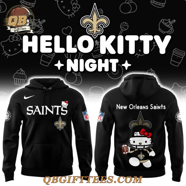 New Orleans Saints x Hello Kitty Special Edition Hoodie