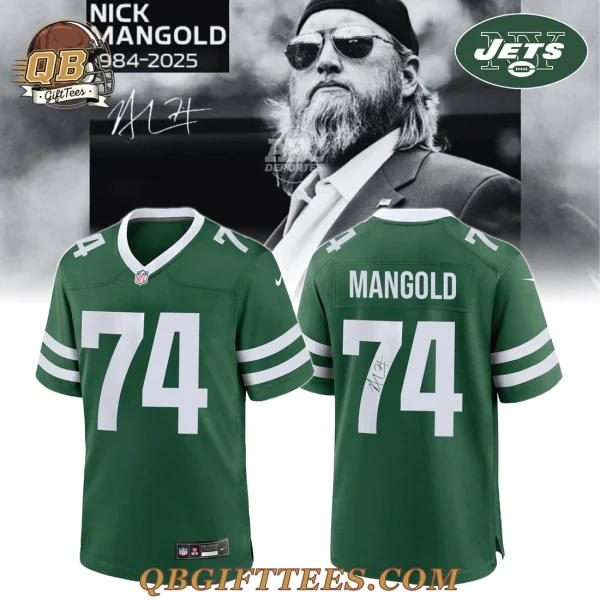 NFL Jets Nick Mangold In Memory Legend Jersey