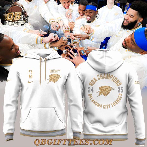 Oklahoma City Thunder NBA Champions Limited Edition Hoodie