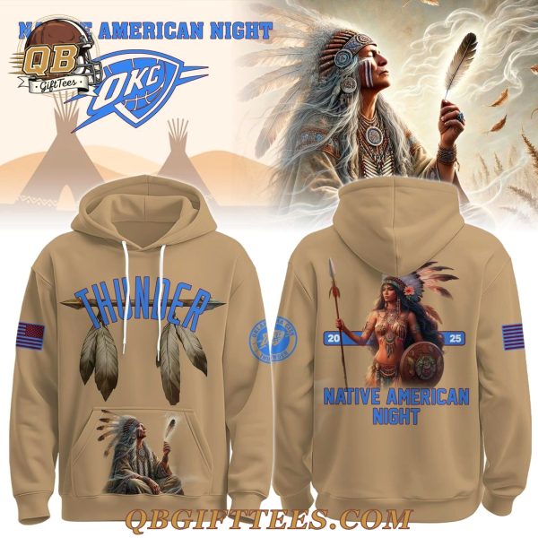 Oklahoma City Thunder x Native American Heritage Night Hoodie