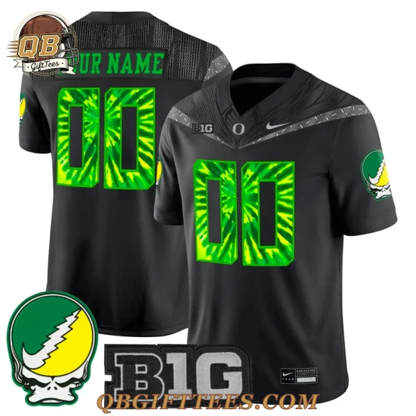 Oregon Ducks Grateful Ducks 2025 Limited Custom Jersey