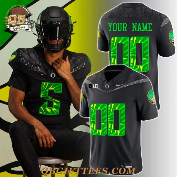 Oregon Ducks x Grateful Dead Limited Edition Custom Jersey