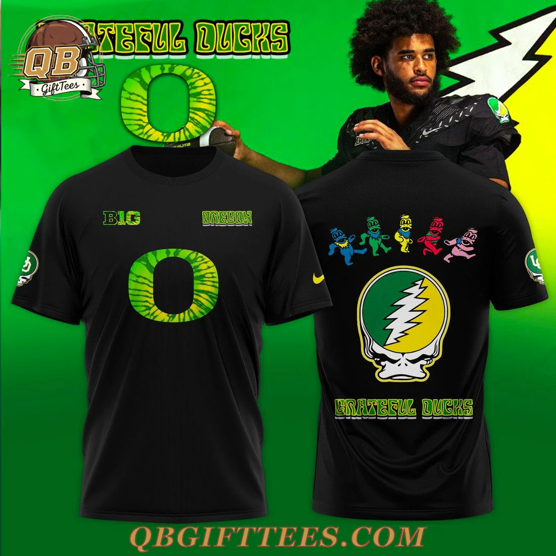 Oregon Ducks x Grateful Dead Special Edition Shirt Oregon Ducks x Grateful Dead Special Edition Shirt