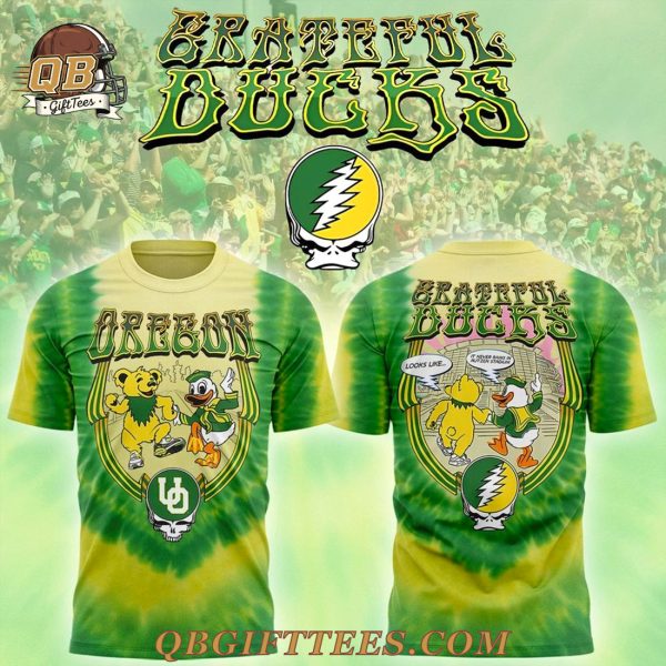 Oregon Ducks x Grateful Dead Tie-Dye Limited Edition Shirt