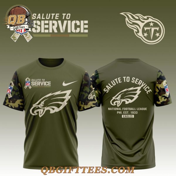 Philadelphia Eagles Salute to Service Special Edition Shirt