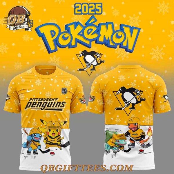 Pittsburgh Penguins Pokemon 2025 Limited Edition Shirt