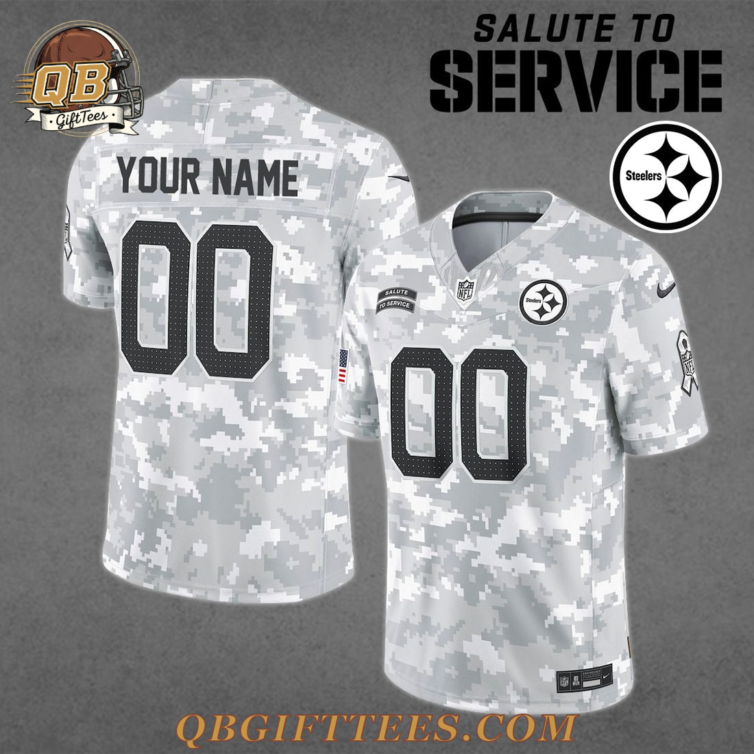 Pittsburgh Steelers Salute to Service Limited Edition Jersey Pittsburgh Steelers Salute to Service Limited Edition Jersey