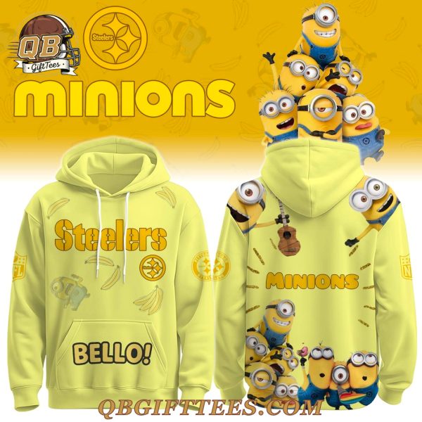 Pittsburgh Steelers x Minions 2025 Edition Hoodie