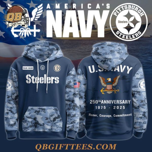 Pittsburgh Steelers x U.S Navy Limited Edition Hoodie